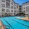 resort style pool with seating